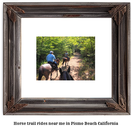 horse trail rides near me in Pismo Beach, California